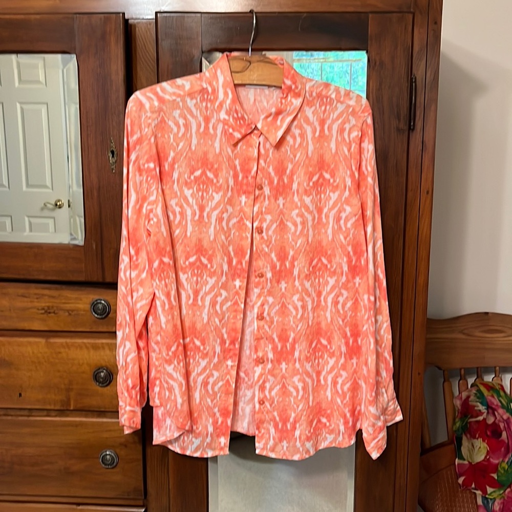 Linen Top Coral